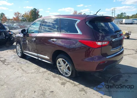 2014 Infiniti Qx60 from USA, damaged, VIN 5N1AL0MN8EC526881